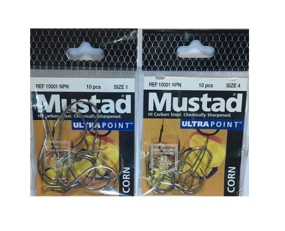 MUSTAD 4 Mustad Olta İğnesi 10001 NPBN 10 lu - Görsel 1