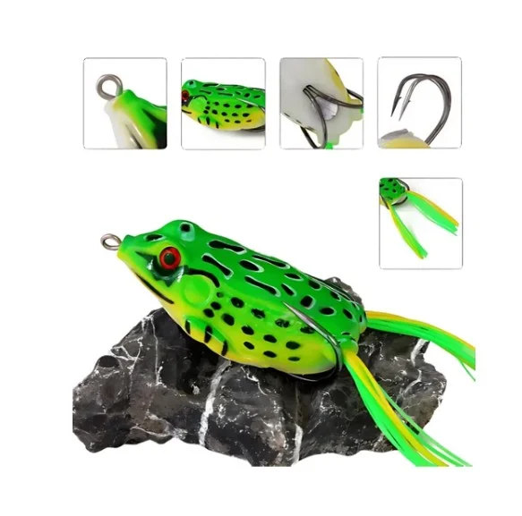 RAPALA PANDORA ÇİFT İĞNELİ RAPALA KURBAĞA - Görsel 1