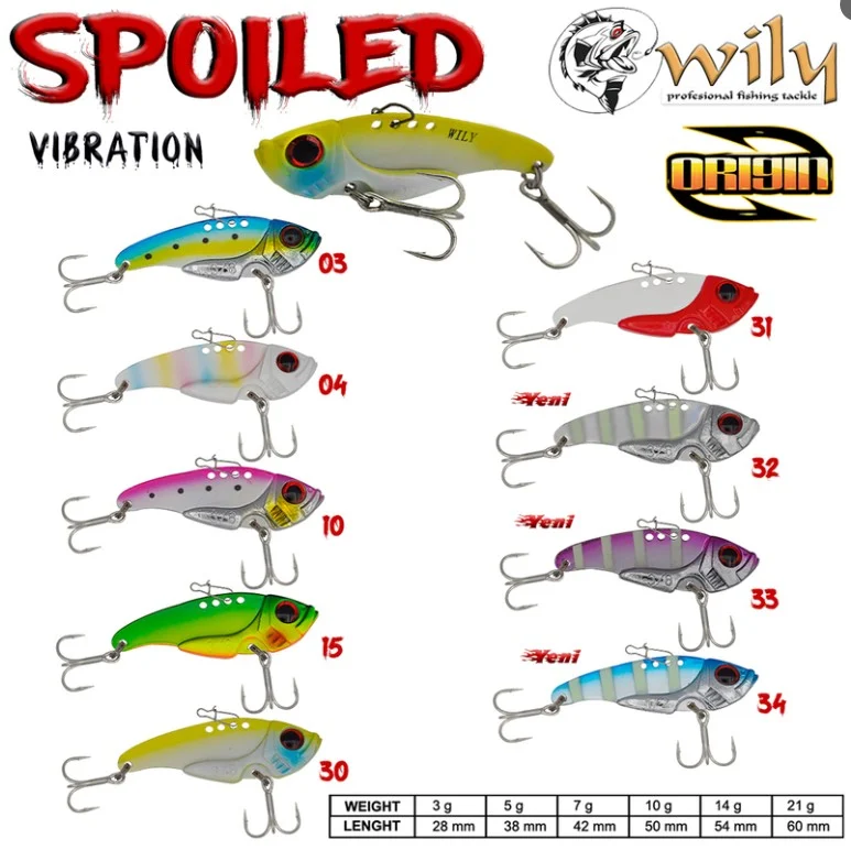 SPOİLED Wily Spoiled Vibrasyon Jig 7 gr 4.2 cm - Görsel 1