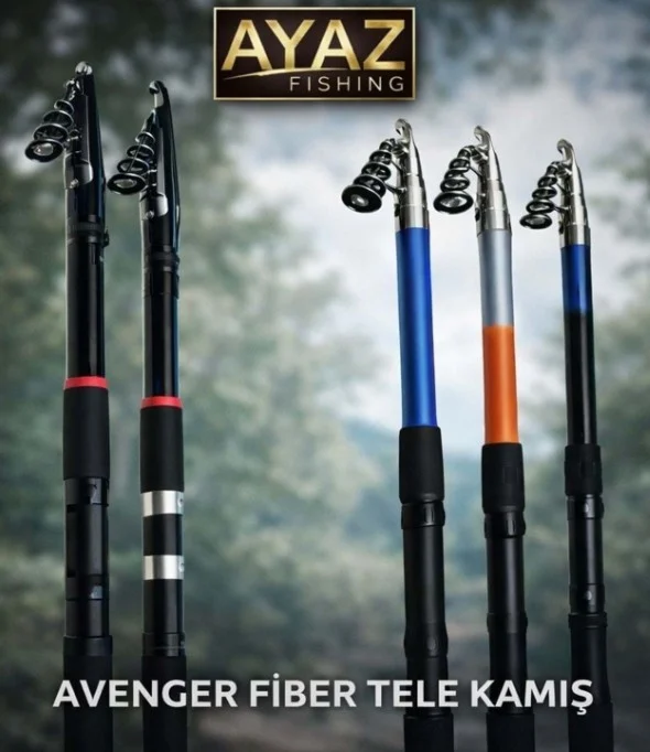 avenger AYAZ Avenger Fiber Tele Kamış - Görsel 1