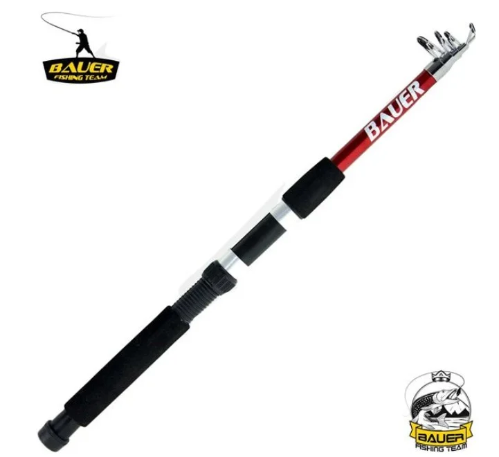 kampanyalı BAUER Pegasus 75-150Gr 7P Teleskopik Olta Kamışı - Görsel 1